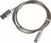 Кабель USB m-USB Type-C m 1м серебристый - фото 8