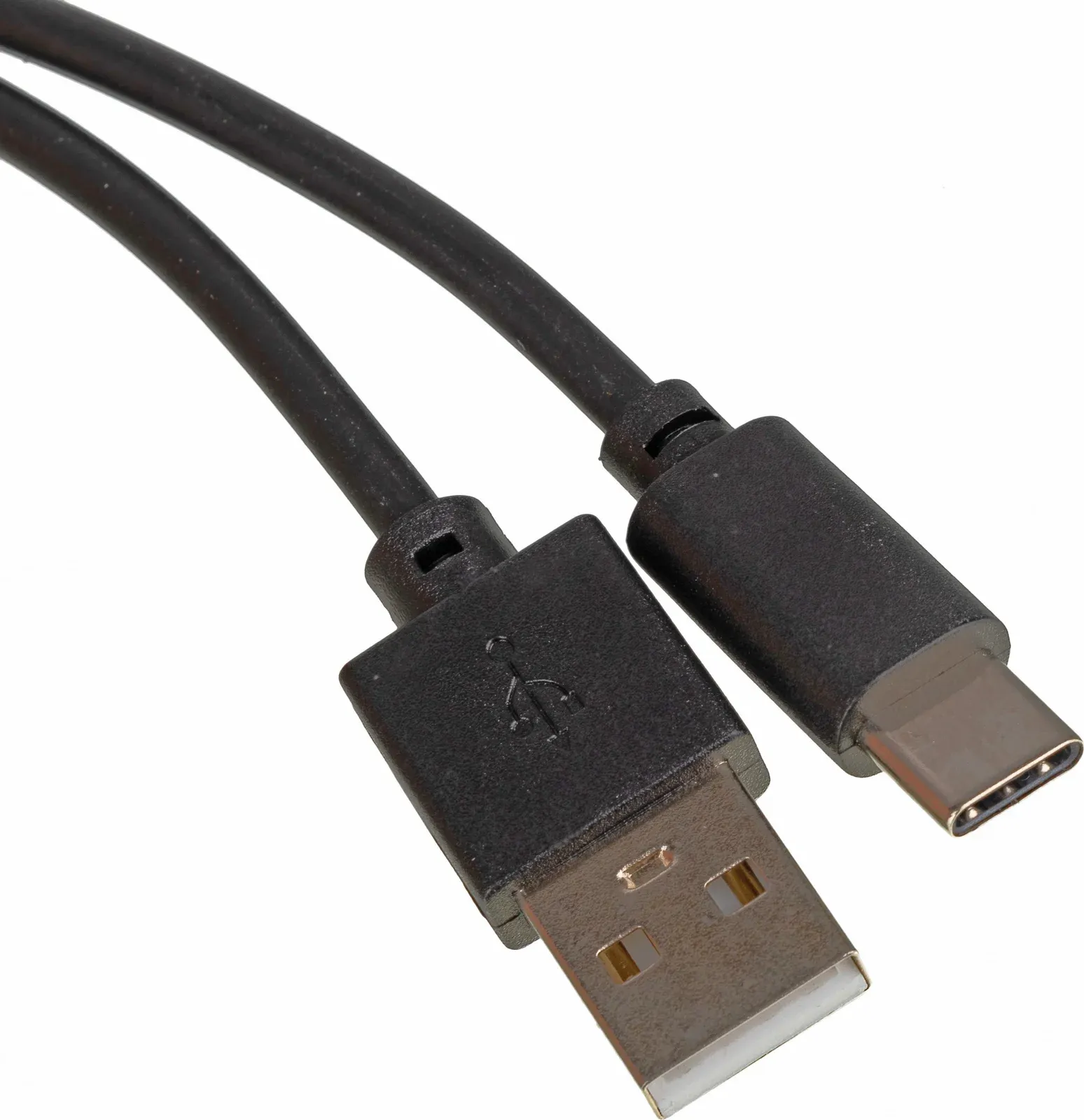 Кабель USB m-USB Type-C m 1м черный