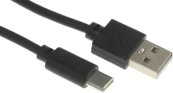 Кабель USB m-USB Type-C m 2м черный - фото 5