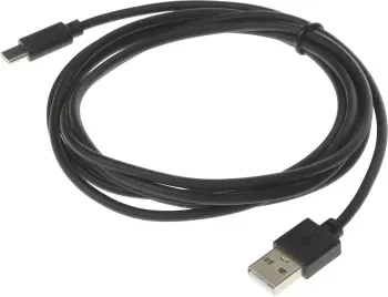 Кабель USB m-USB Type-C m 2м черный - фото 7