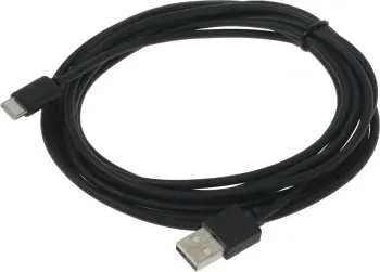Кабель USB m-USB Type-C m 3м черный - фото 6