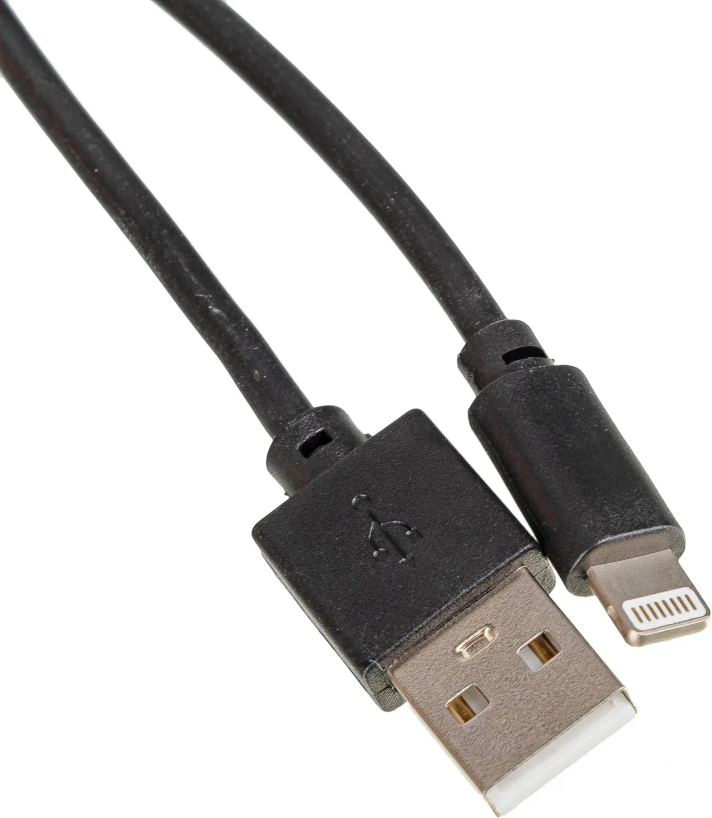 Кабель USB m-Lightning m 2м черный