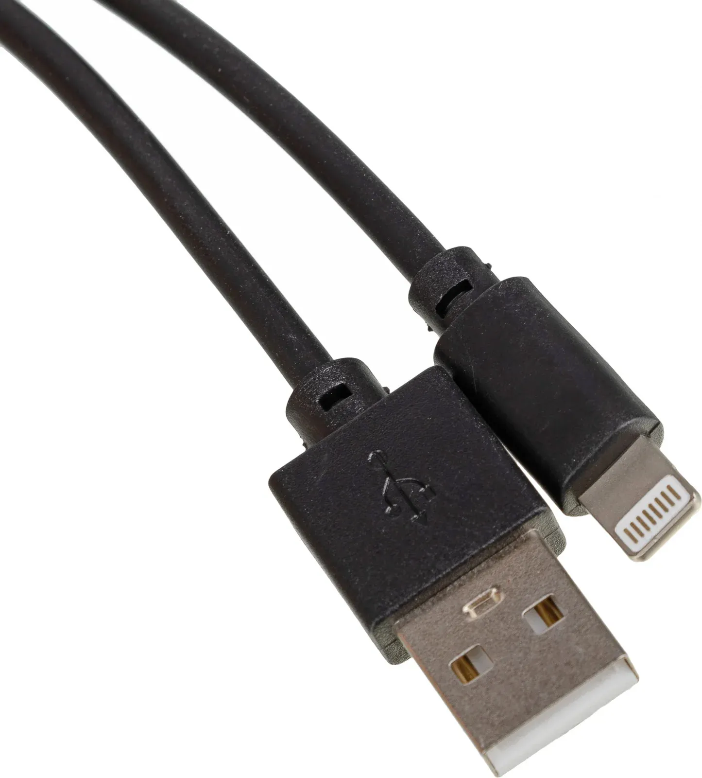 Кабель USB m-Lightning m 3м черный - фото 2