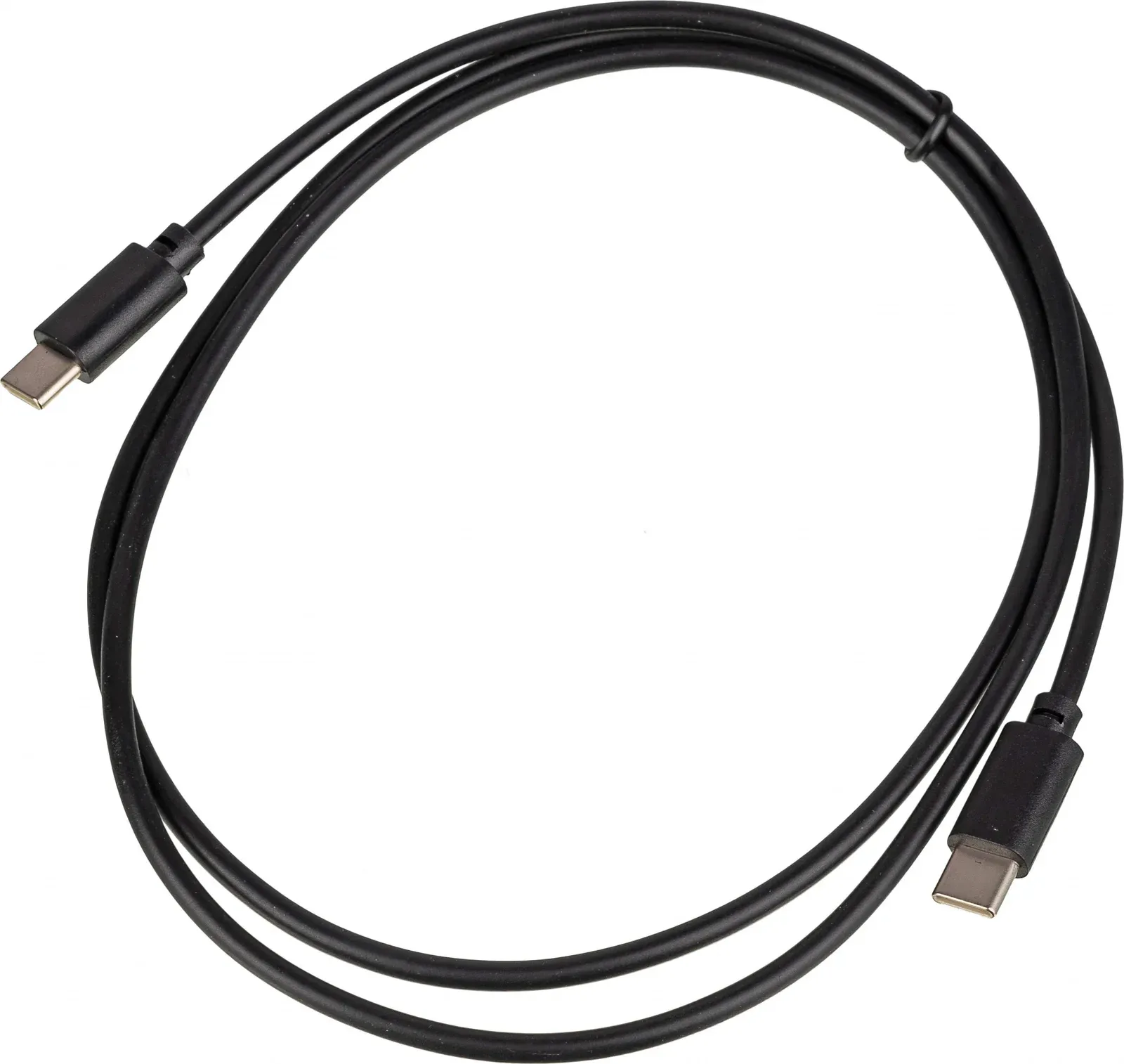 Кабель USB Type-C m-USB Type-C m 1м черный - фото 1