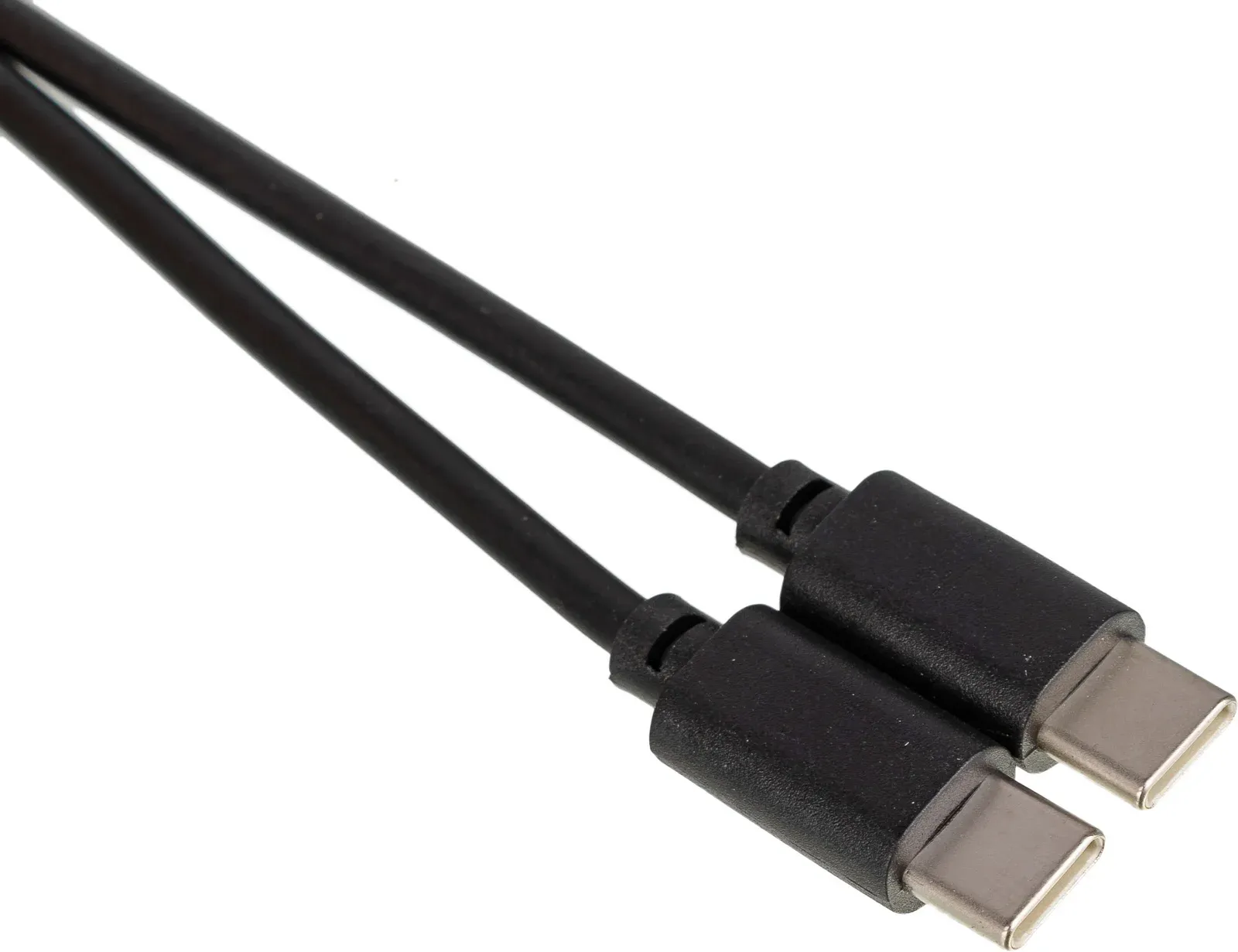 Кабель USB Type-C m-USB Type-C m 1м черный - фото 3