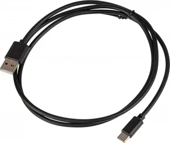 Кабель USB m-USB Type-C m 1м черный - фото 7