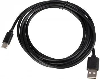 Кабель USB m-USB Type-C m 2м черный - фото 5