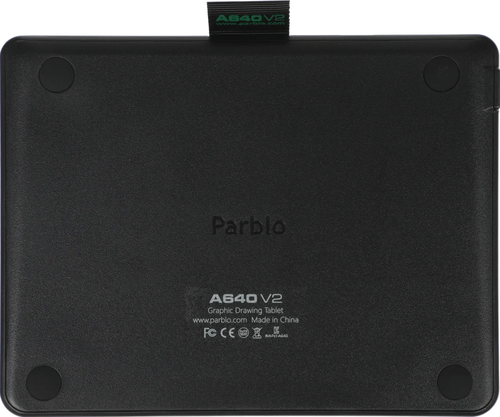 Графический планшет Parblo A640 V2 USB Type-C черный - фото 6