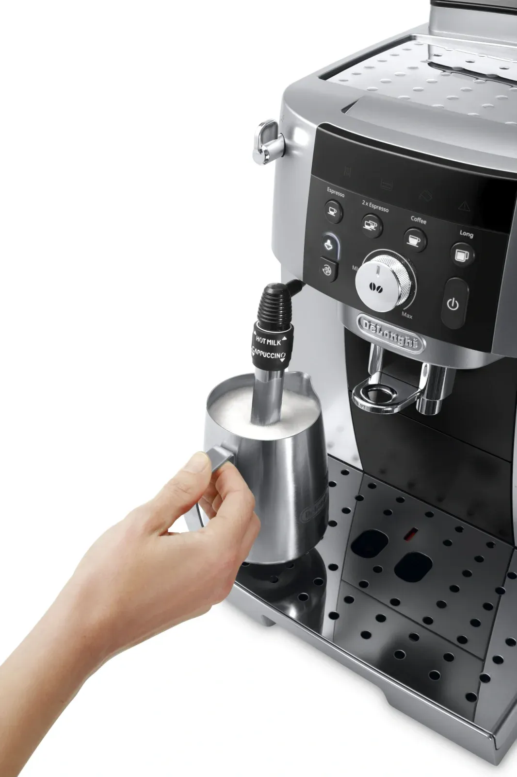 Кофемашина Delonghi Magnifica Smart ECAM250.23.SB 1450Вт черный/серебристый - фото 4