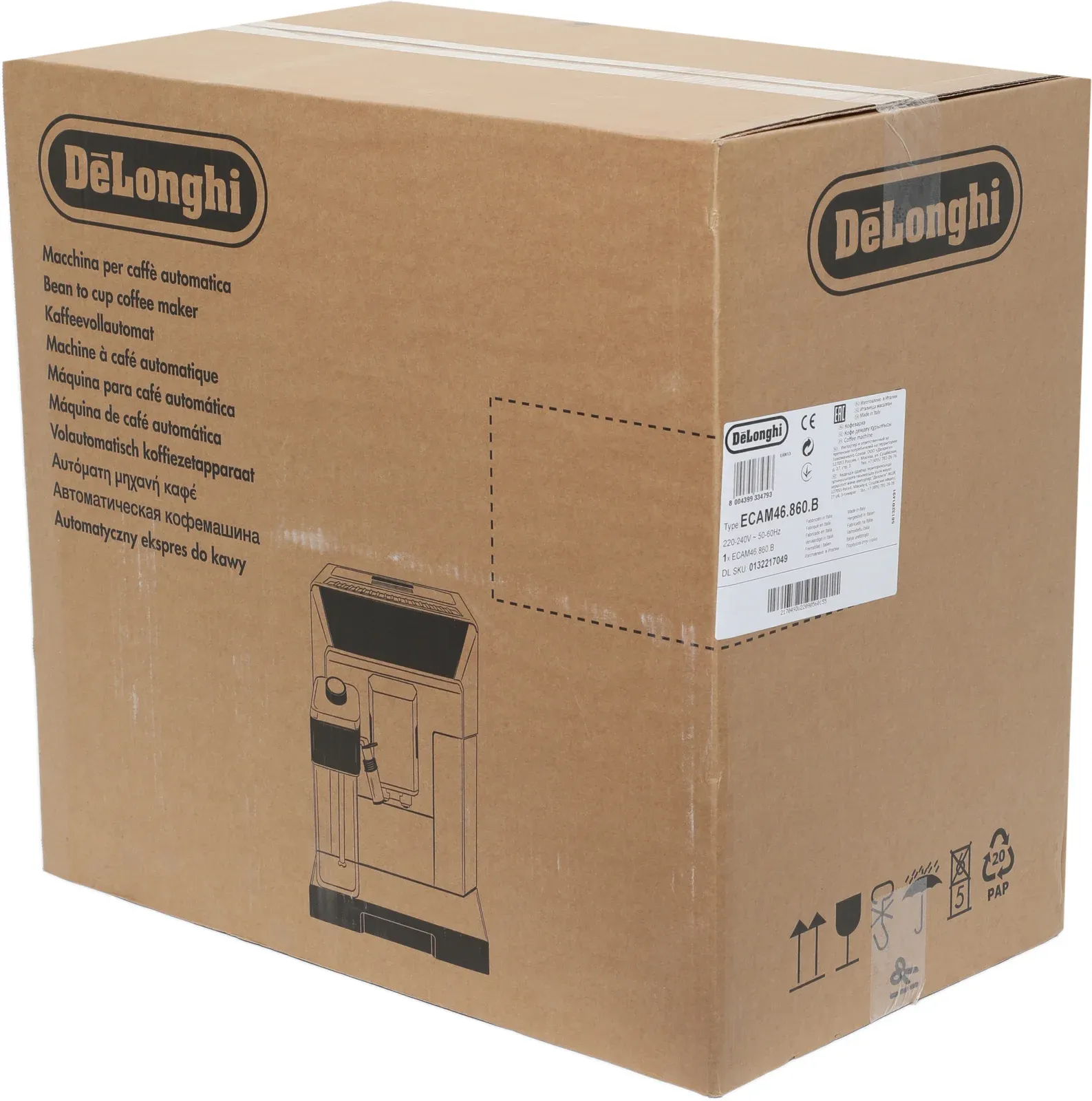 Кофемашины DELONGHI ECAM46.860.B - фото 1