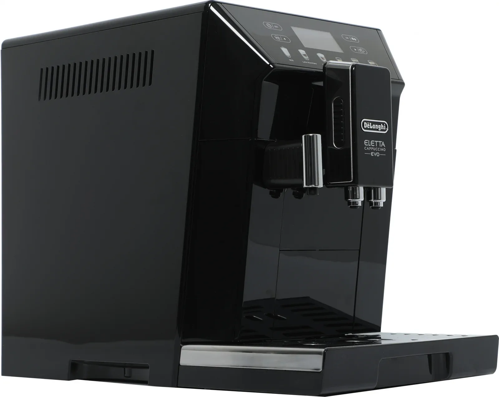 Кофемашина Delonghi Eletta Cappuccino Evo ECAM46.860.B 1450Вт черный/серебристый - фото 5