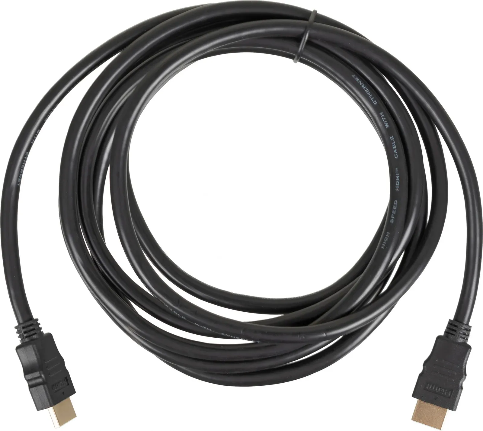 Кабель соединительный аудио-видео HDMI m/HDMI m 3м. позолоч.конт. черный 1497547 - фото 1