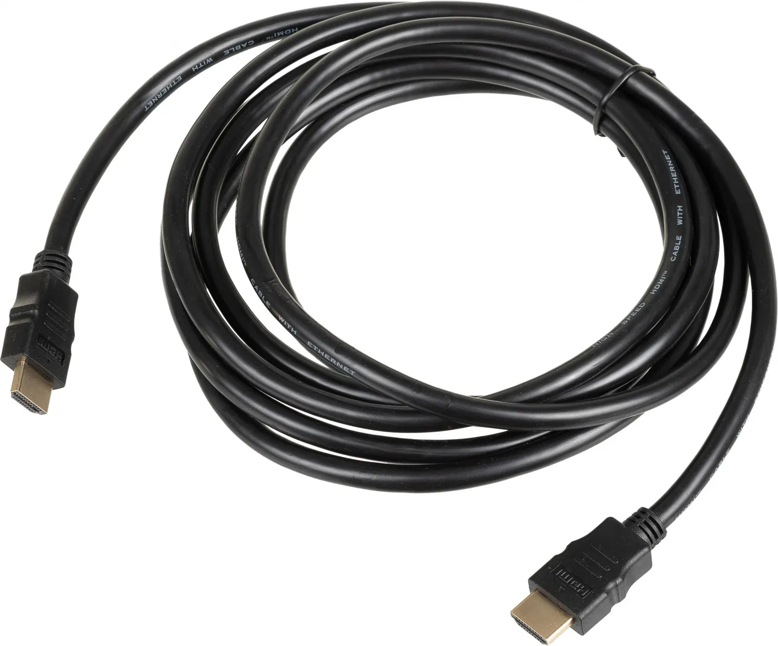 Кабель соединительный аудио-видео HDMI m/HDMI m 3м. позолоч.конт. черный 1497547 - фото 2