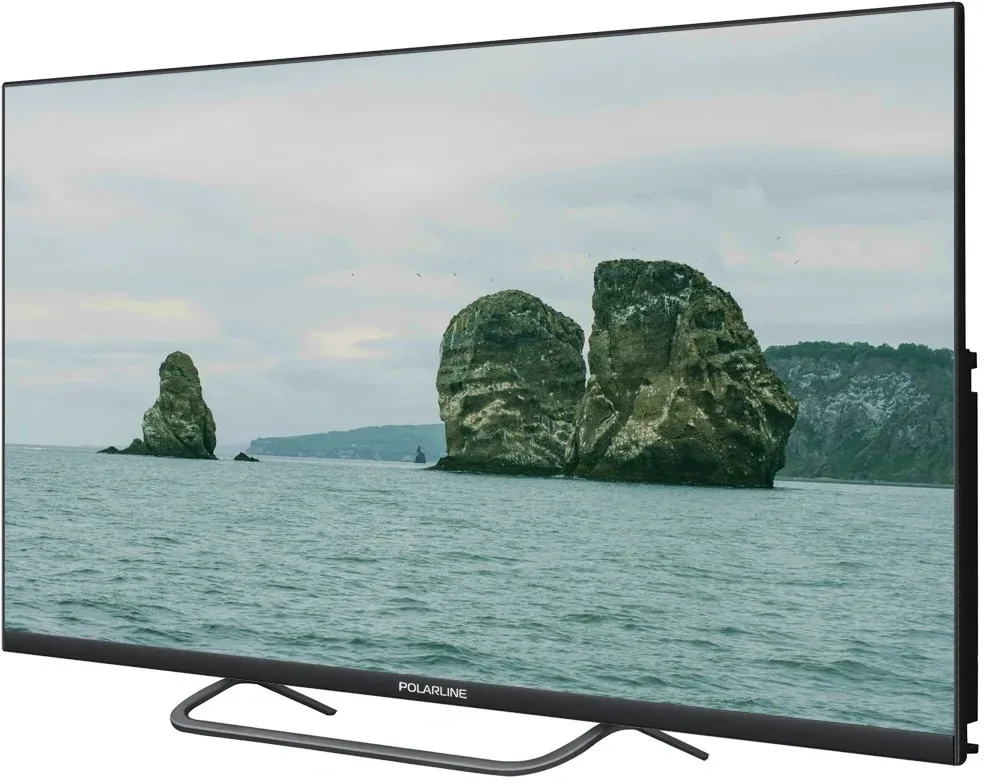 Телевизор LED PolarLine 43 43PL51TC черный FULL HD 60Hz DVB-T DVB-T2 DVB-C USB RUS - фото 2