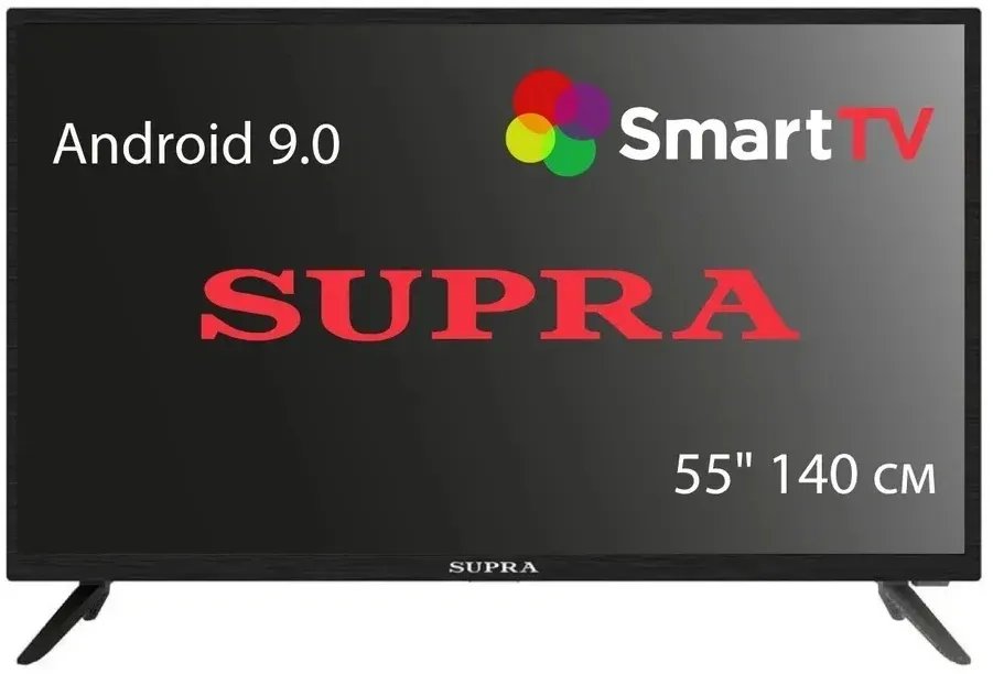 Телевизор LED Supra 55 STV-LC55ST0045U черный 4K Ultra HD 60Hz DVB-T DVB-T2 DVB-C USB WiFi Smart TV RUS - фото 5