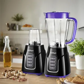 Блендер стационарный Kitfort KT-3032-1 500Вт фиолетовый - фото 7