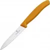 Нож кухонный Victorinox Swiss Classic 6.7606.L119 стальной для чистки овощей и фруктов лезв.80мм прямая заточка оранжевый - фото 3