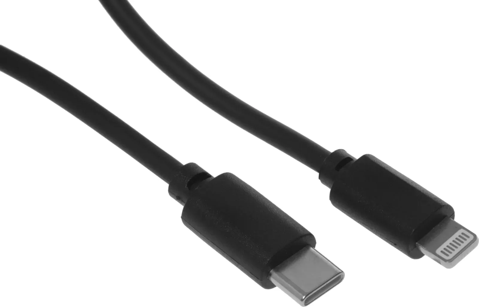 Кабель Buro PD18W USB Type-C m-Lightning m 1м черный - фото 4