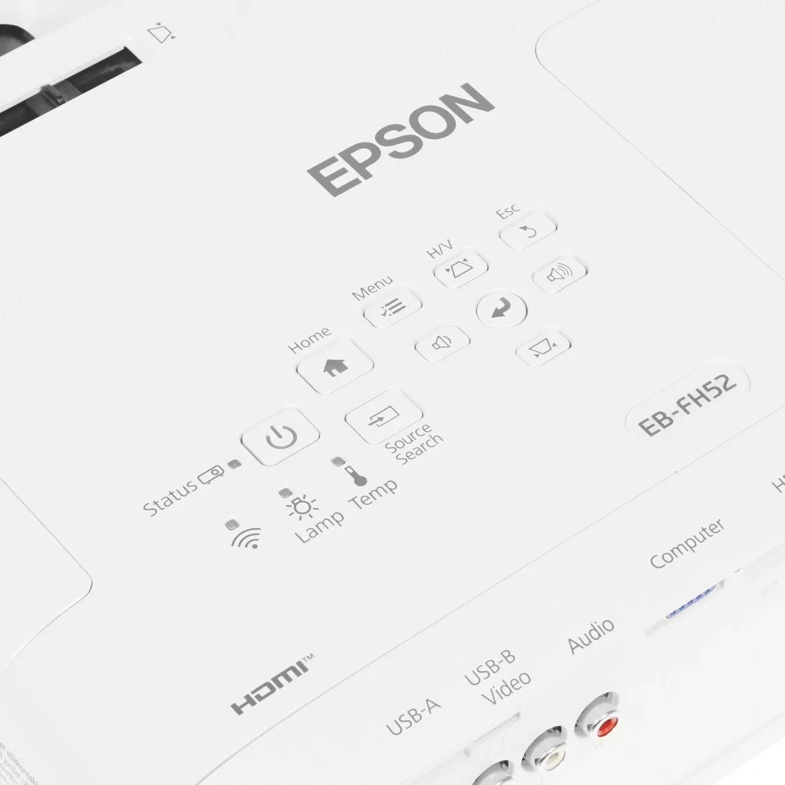 Проектор Epson EB-FH52 LCD 4000Lm LS 1920x1080 16000:1 ресурс лампы:5500часов 1xUSB typeA 1xUSB typeB 2xHDMI 3.1кг, белый - фото 4