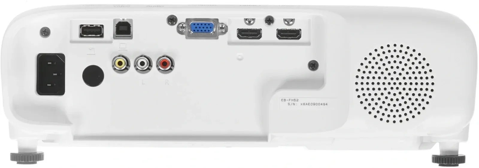 Проектор Epson EB-FH52 LCD 4000Lm LS 1920x1080 16000:1 ресурс лампы:5500часов 1xUSB typeA 1xUSB typeB 2xHDMI 3.1кг, белый - фото 7