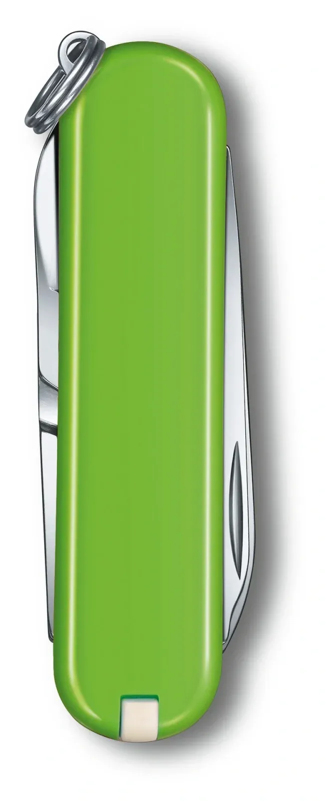 Нож перочинный Victorinox Classic SD Smashed Avocado 0.6223.43G 58мм 7функц. подар.коробка - фото 3