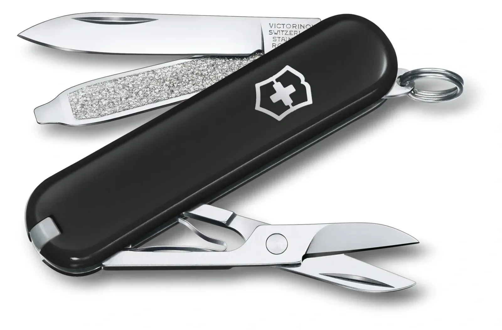 Ножи перочинные VICTORINOX Classic SD Dark Illusion черный - фото 1