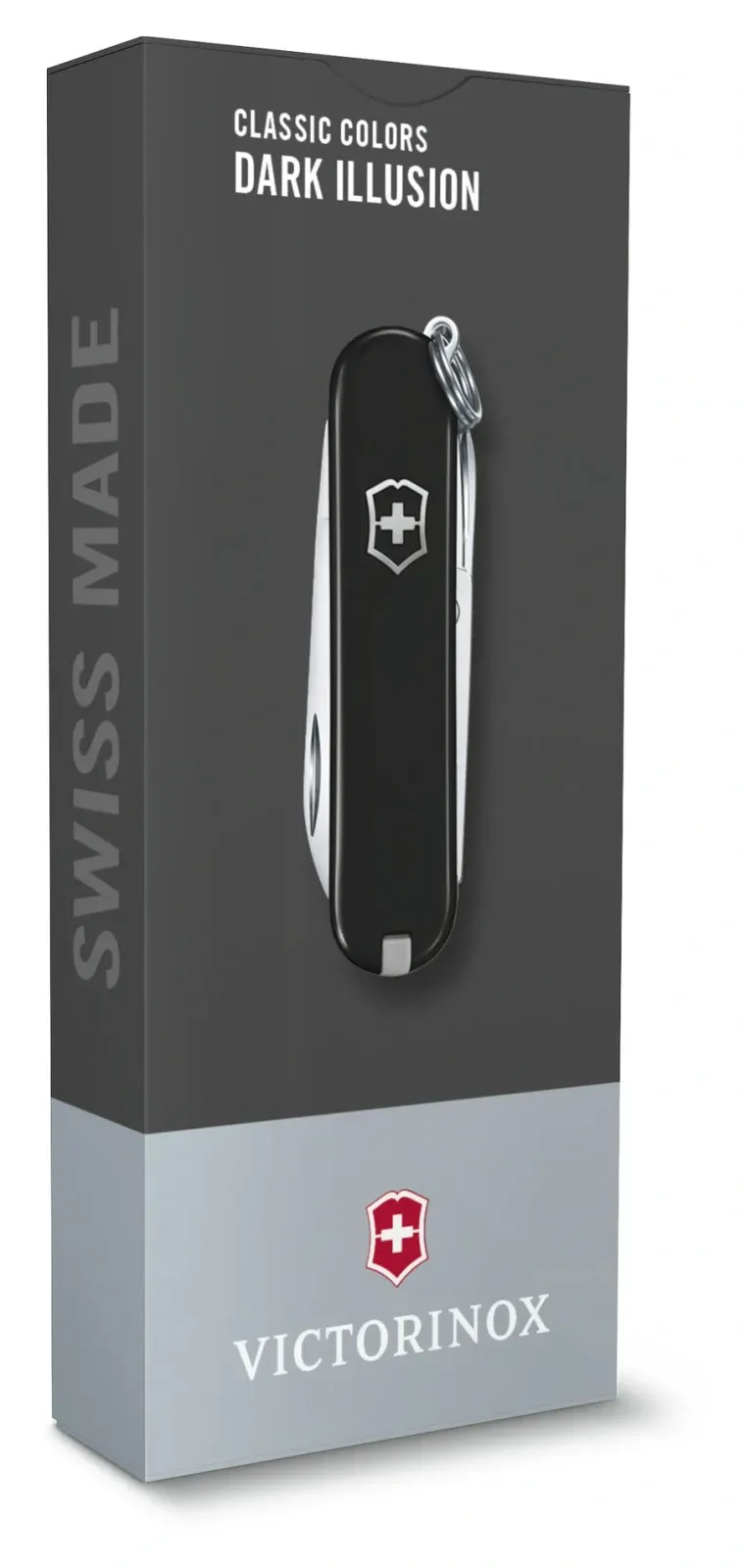 Ножи перочинные VICTORINOX Classic SD Dark Illusion черный - фото 4