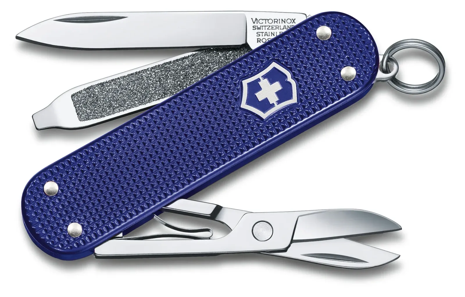 Ножи перочинные VICTORINOX Classic SD Alox Night Dive синий - фото 1