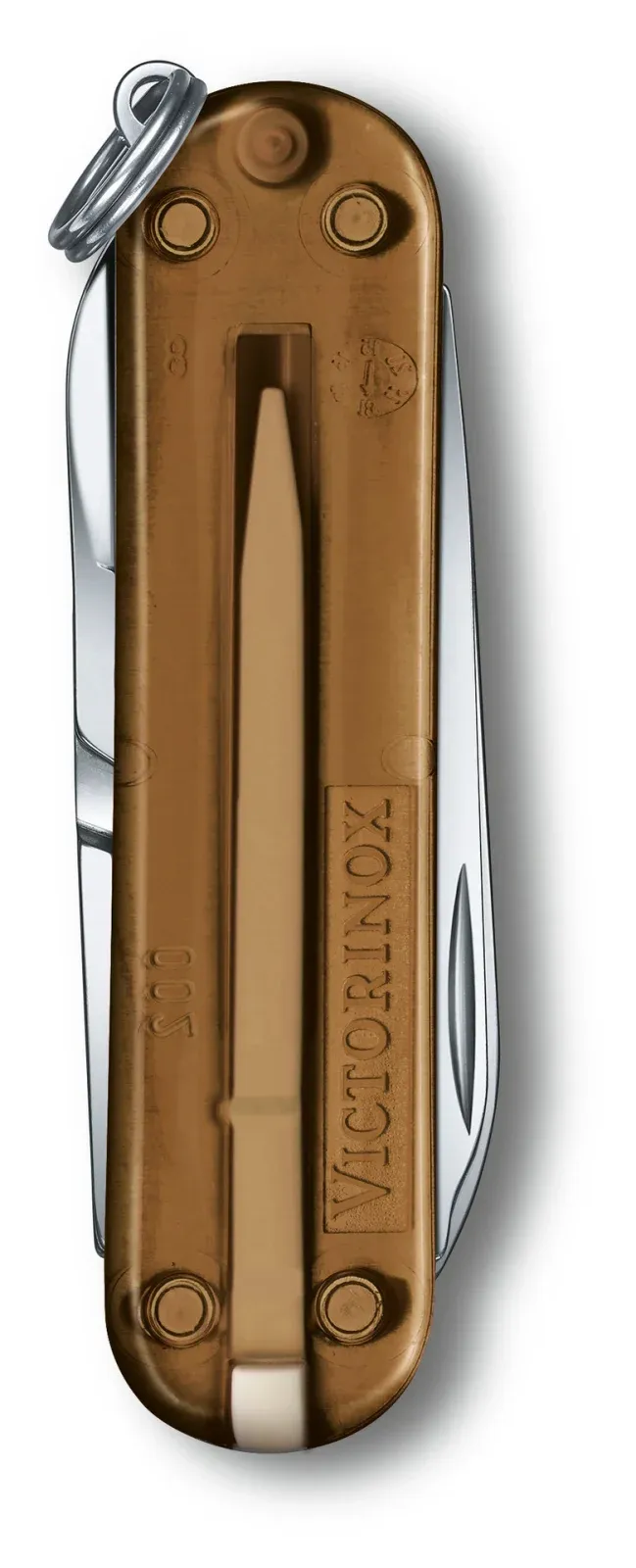 Нож перочинный Victorinox Classic SD Chocolate Fugde 0.6223.T55G 58мм 7функц. подар.коробка - фото 3