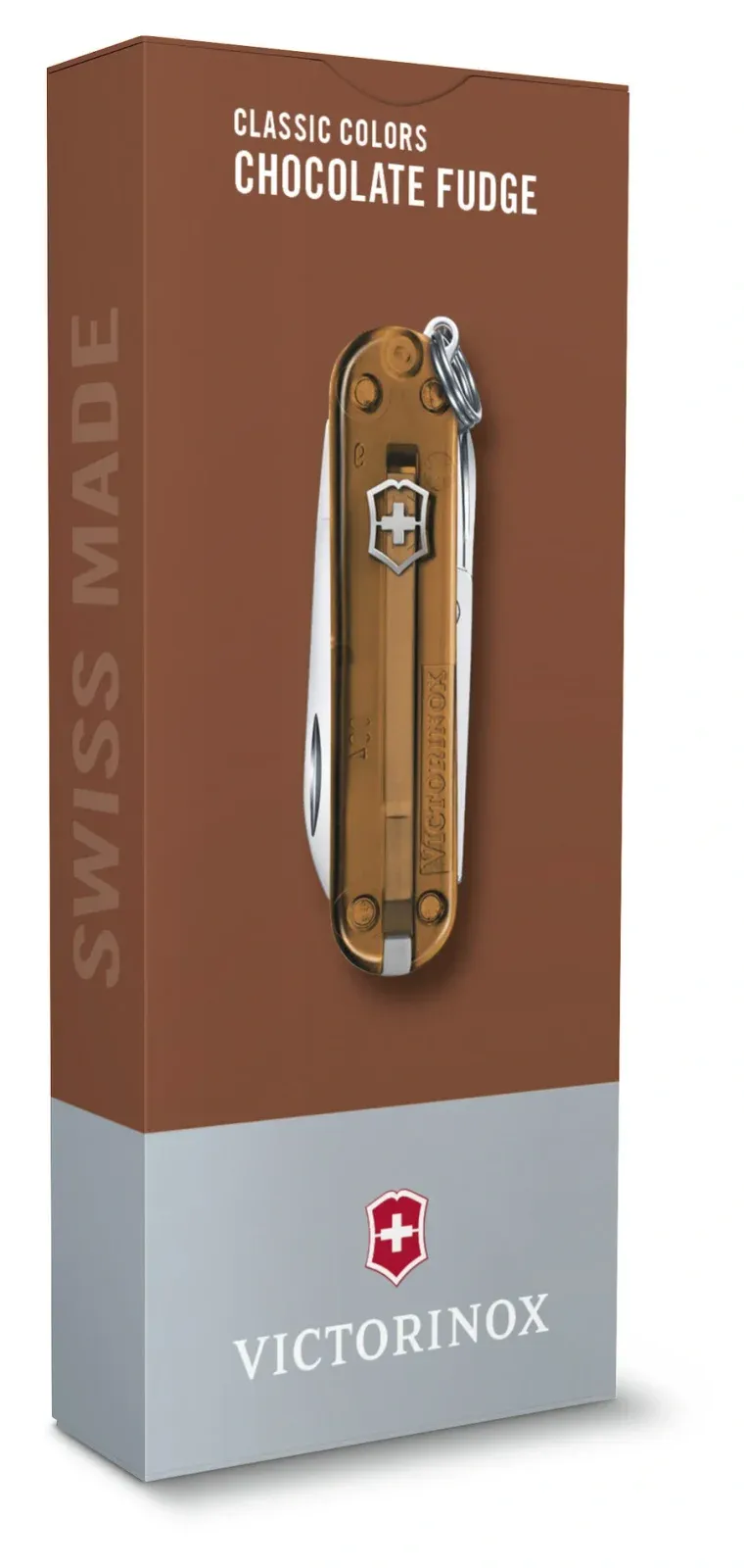 Нож перочинный Victorinox Classic SD Chocolate Fugde 0.6223.T55G 58мм 7функц. подар.коробка - фото 4