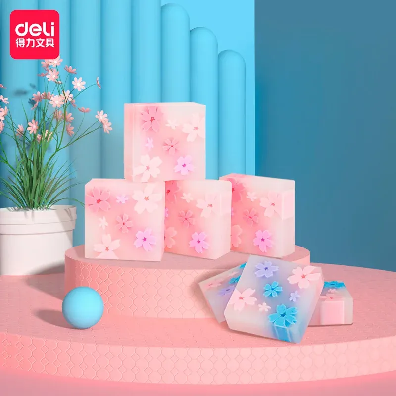 Ластики DELI 71135 ассорти