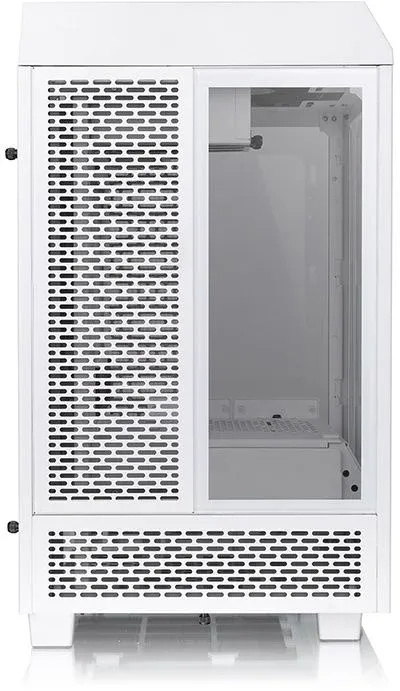 Корпус Thermaltake The Tower 100 Snow белый без БП miniITX 1x120mm 3x140mm 2xUSB3.0 audio bott PSU - фото 4