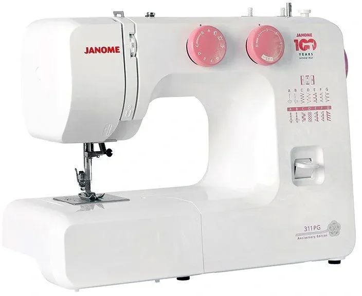Швейная машина Janome 311PG белый/розовый - фото 3