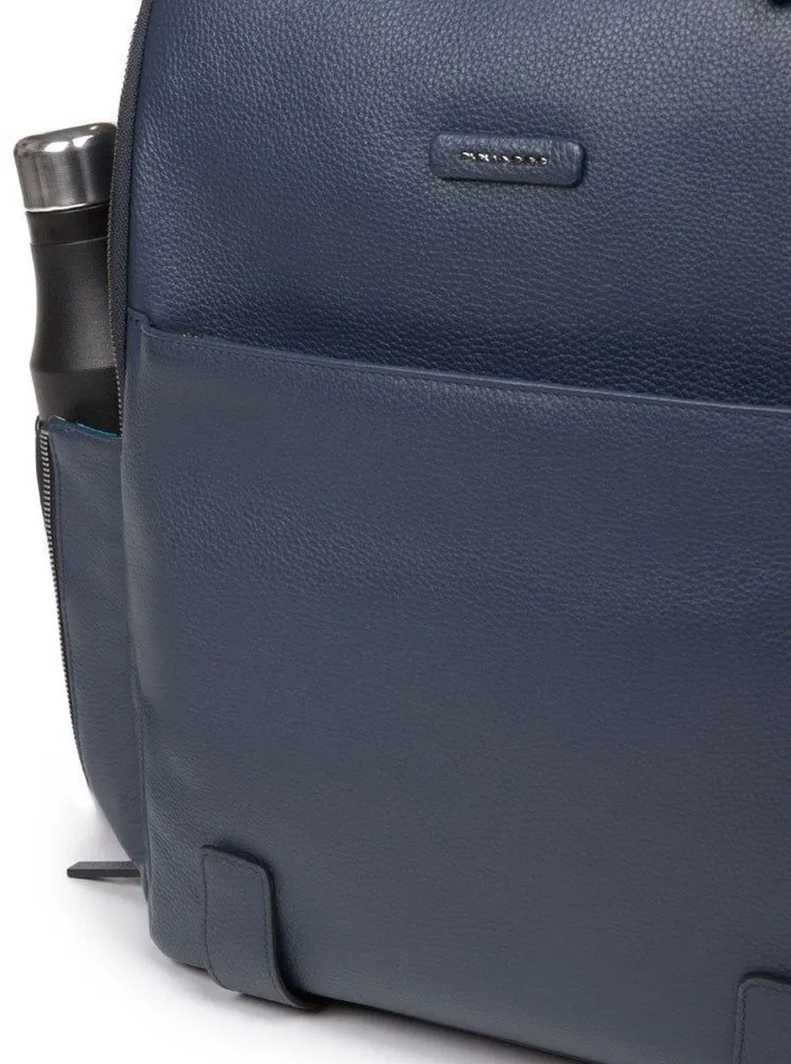 Рюкзак мужской Piquadro Modus Special CA4818MOS/BLU синий натур.кожа, 13.5 л - фото 4