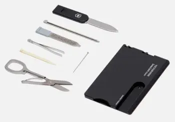 Швейцарская карта Victorinox SwissCard Classic 0.7133 черный коробка подарочная - фото 6