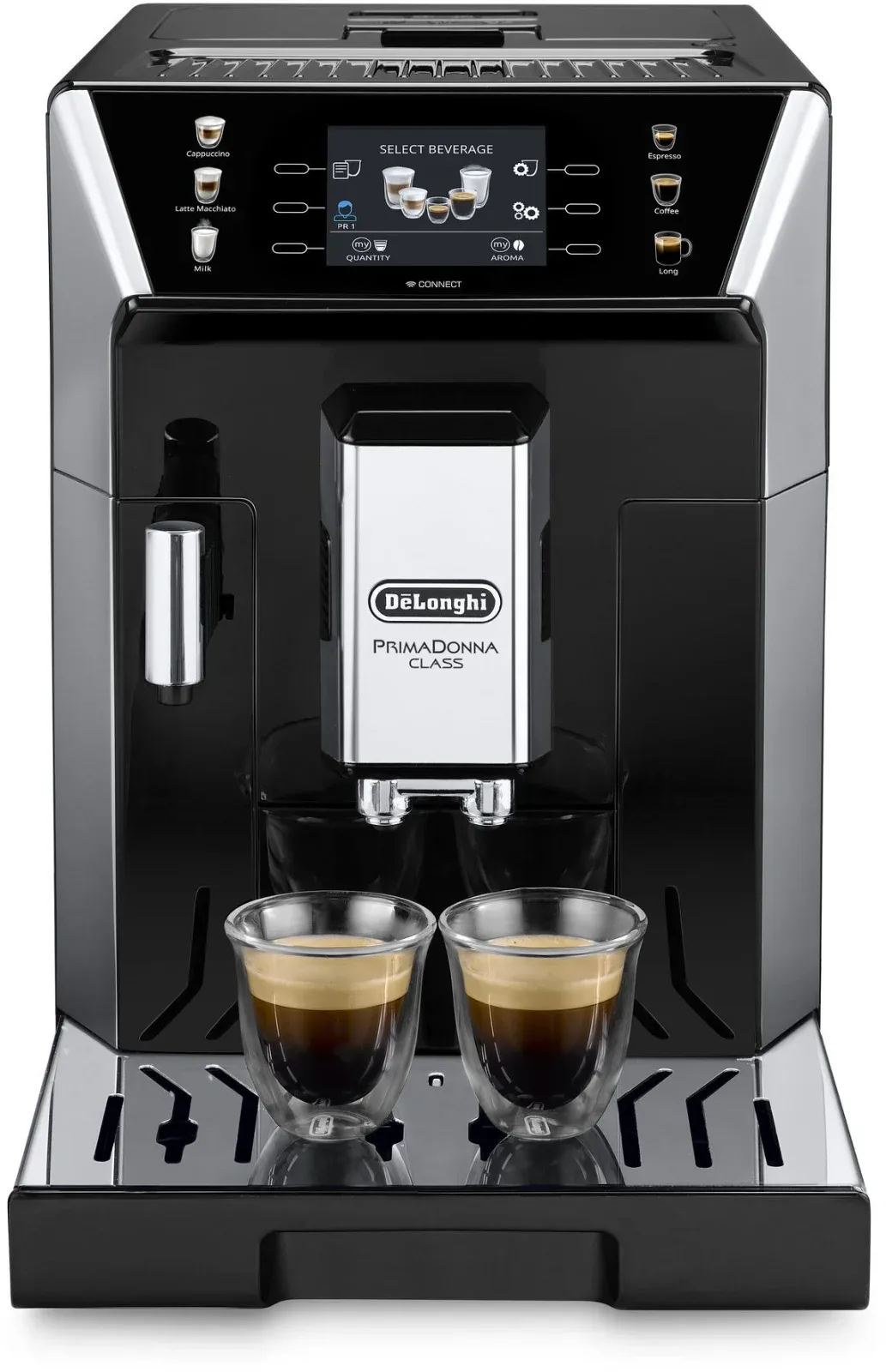 Кофемашина Delonghi ECAM550.65.SB 1450Вт черный/серебристый - фото 2
