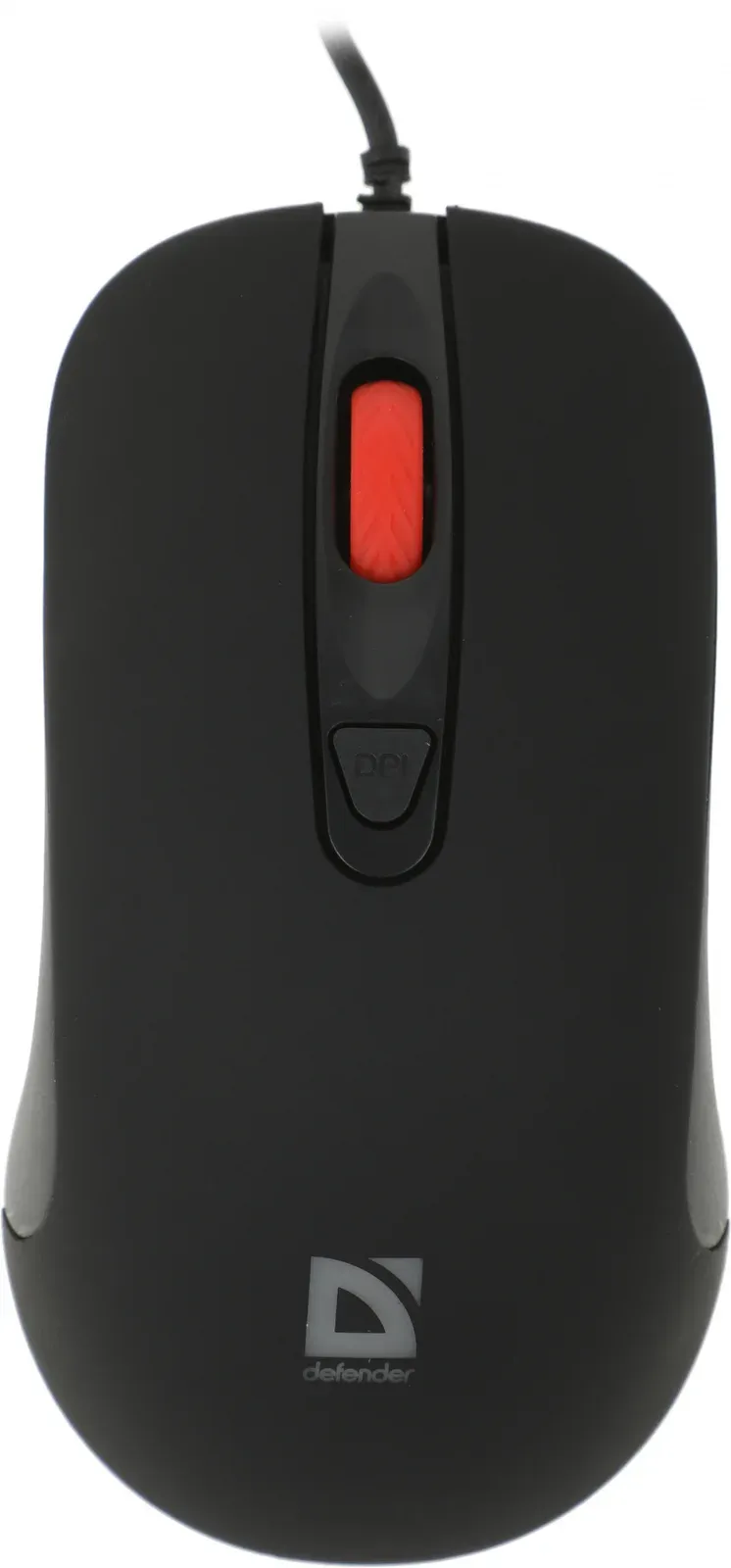 Мышь Defender Ultra Classic MB-280 черный оптическая 1600dpi USB 4but 52281 - фото 6