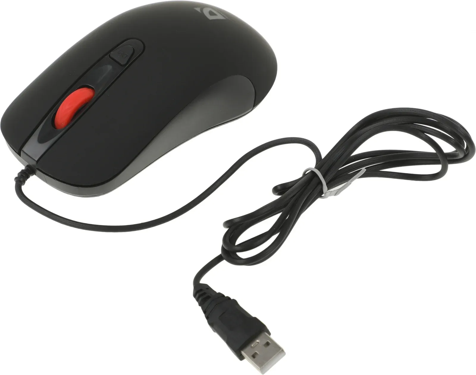 Мышь Defender Ultra Classic MB-280 черный оптическая 1600dpi USB 4but 52281 - фото 8