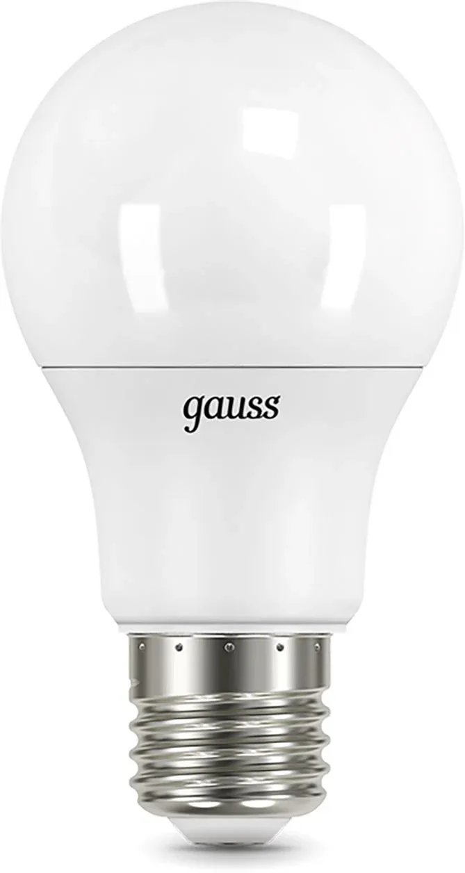 Лампа светодиодная Gauss A60 12Вт цок.:E27 шар 220B св.свеч.бел.нейт. A60 упак.:10шт 102502212 - фото 6
