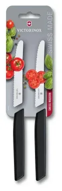 Набор ножей кухон. Victorinox Swiss Modern 6.9003.11WB компл.:2предм. черный блистер - фото 2