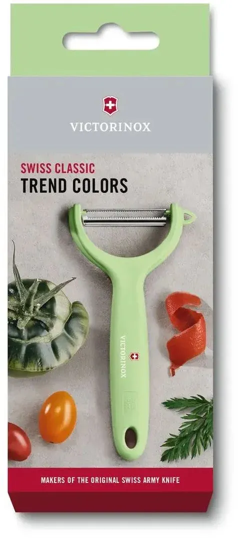 Овощечистка для овощей и фруктов Victorinox Tomato and Kiwi зеленый 7.6079.42 - фото 2