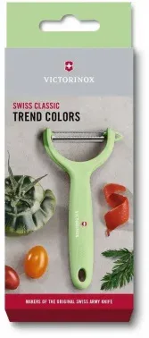 Овощечистка для овощей и фруктов Victorinox Tomato and Kiwi зеленый 7.6079.42 - фото 4