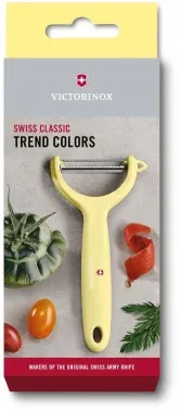 Овощечистка для овощей и фруктов Victorinox Tomato and Kiwi желтый 7.6079.82 - фото 4