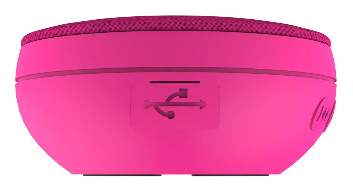 Колонка порт. SunWind SW-PS103 R розовый 3W 1.0 BT/3.5Jack 10м 400mAh - фото 6