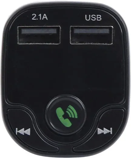 Автомобильный FM-модулятор ACV FMT-120B черный MicroSD BT USB 37574 - фото 4