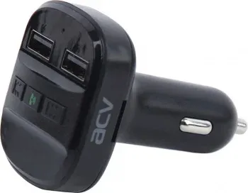 Автомобильный FM-модулятор ACV FMT-121B черный MicroSD BT USB 37575 - фото 7
