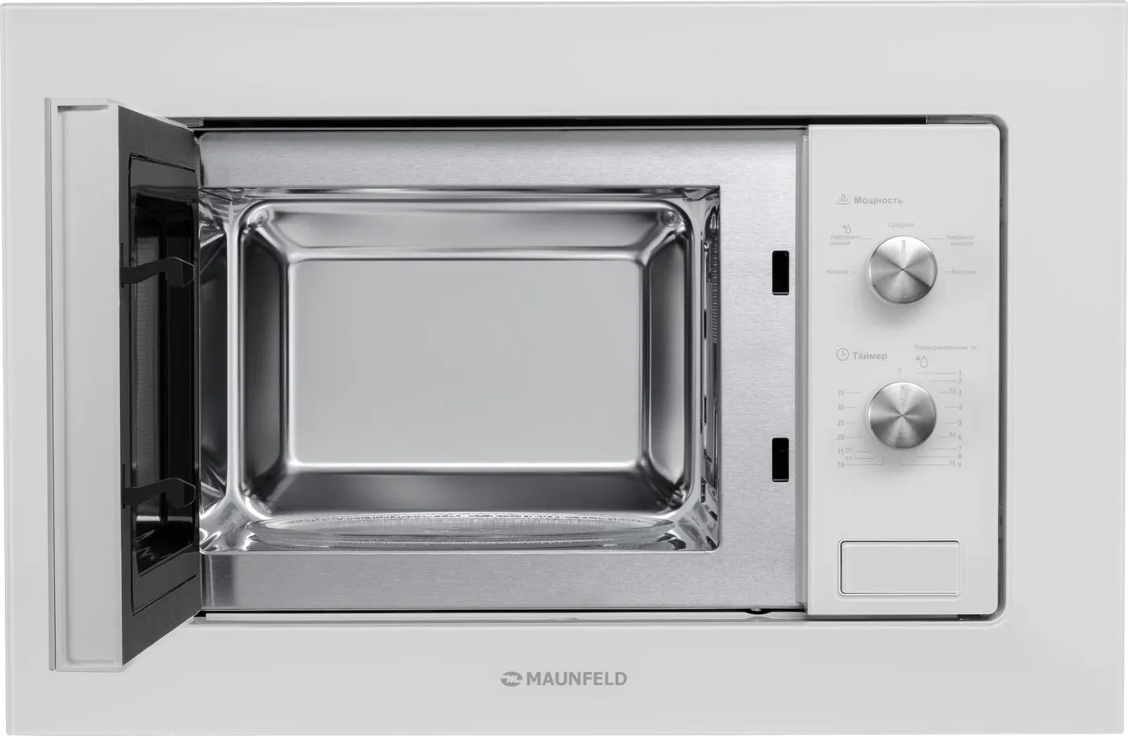 Микроволновая печь Maunfeld MBMO.20.1PGW 20л. 800Вт белый встраиваемая, 20 л - фото 1