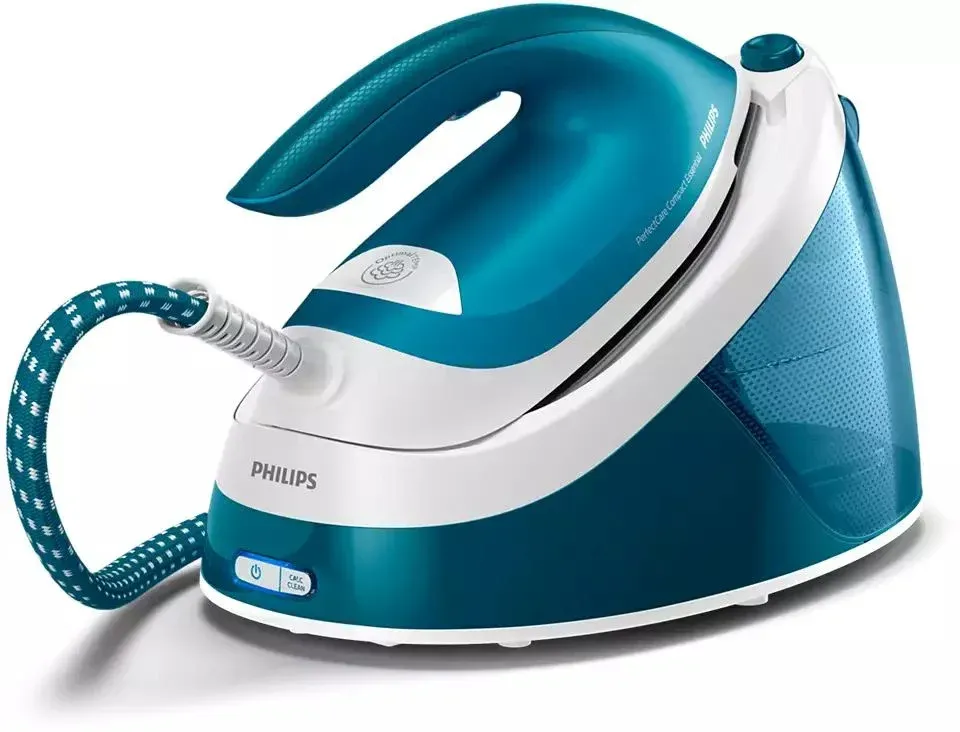 Парогенератор Philips GC6840/20 2400Вт бирюзовый/белый - фото 3