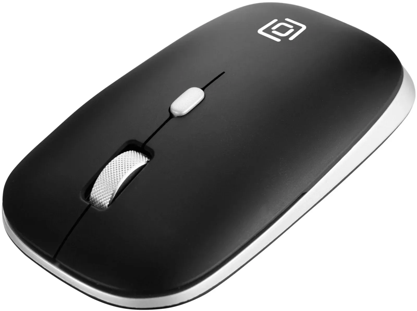 Мышь Оклик 599MWB черный оптическая 1600dpi silent беспров. BT/Radio USB для ноутбука 4but 1520854 - фото 3