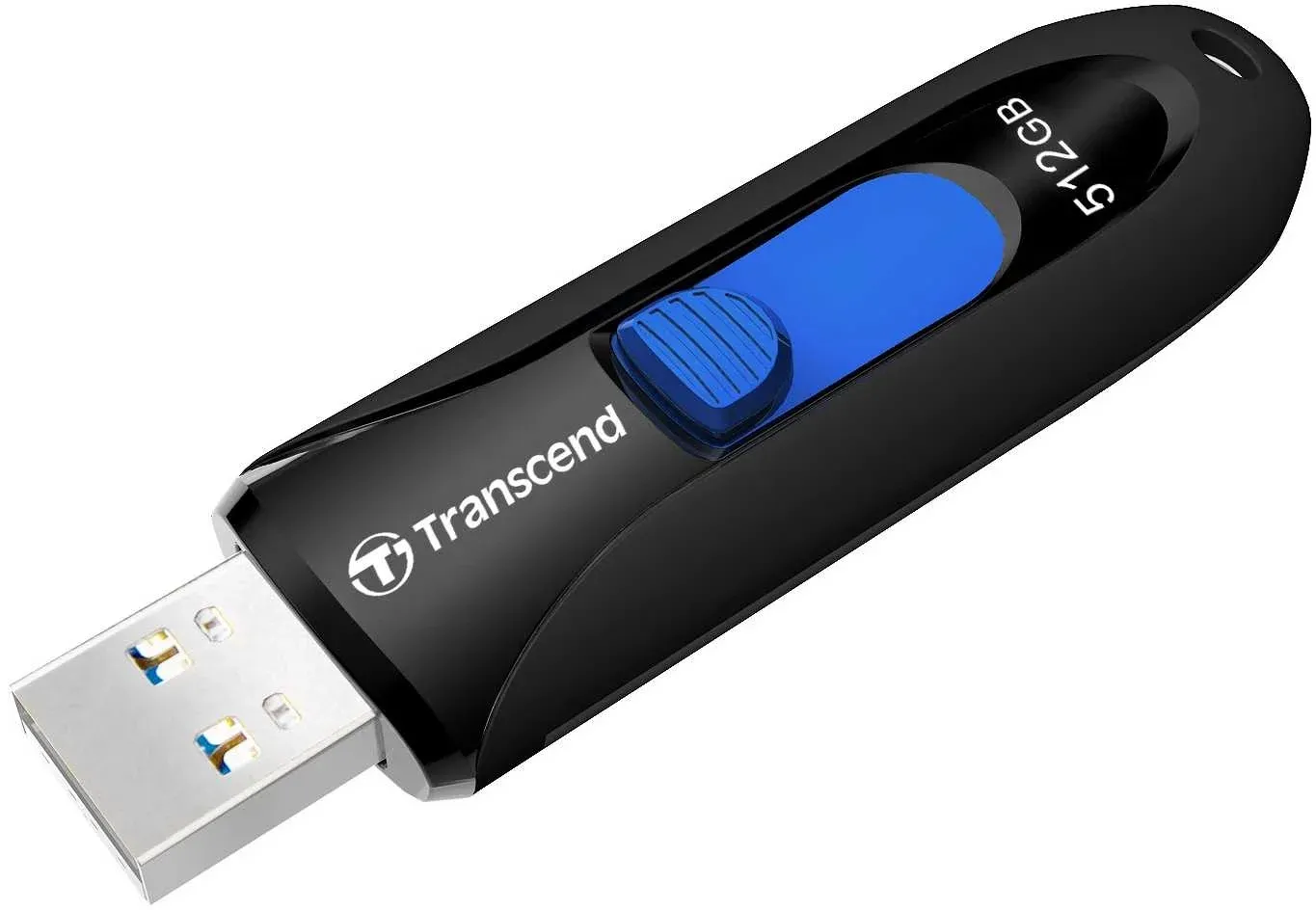 Флеш Диск Transcend 512Gb Jetflash 790 TS512GJF790K USB3.0 черный, 512 ГБ - фото 4